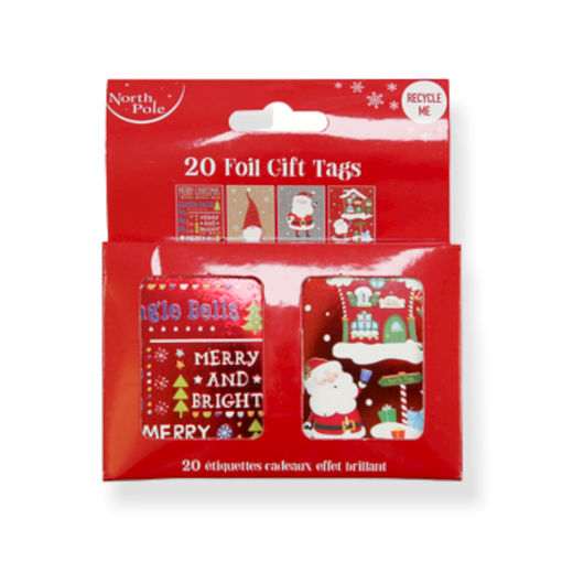 Picture of CHRISTMAS CUTE GIFT TAGS 20 PACK